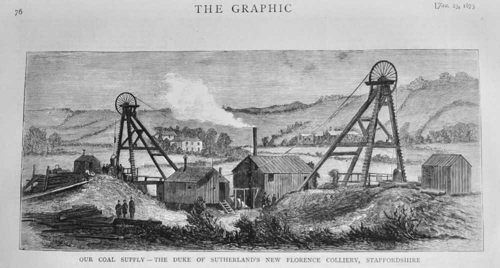 Our Coal Supply - The Duke of Sutherland's New Florence Colliery, Staffords