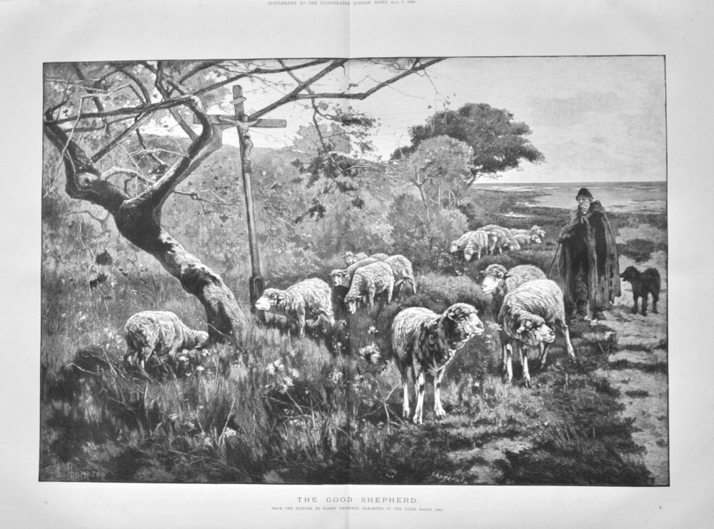 The Good Shepherd.  1884.