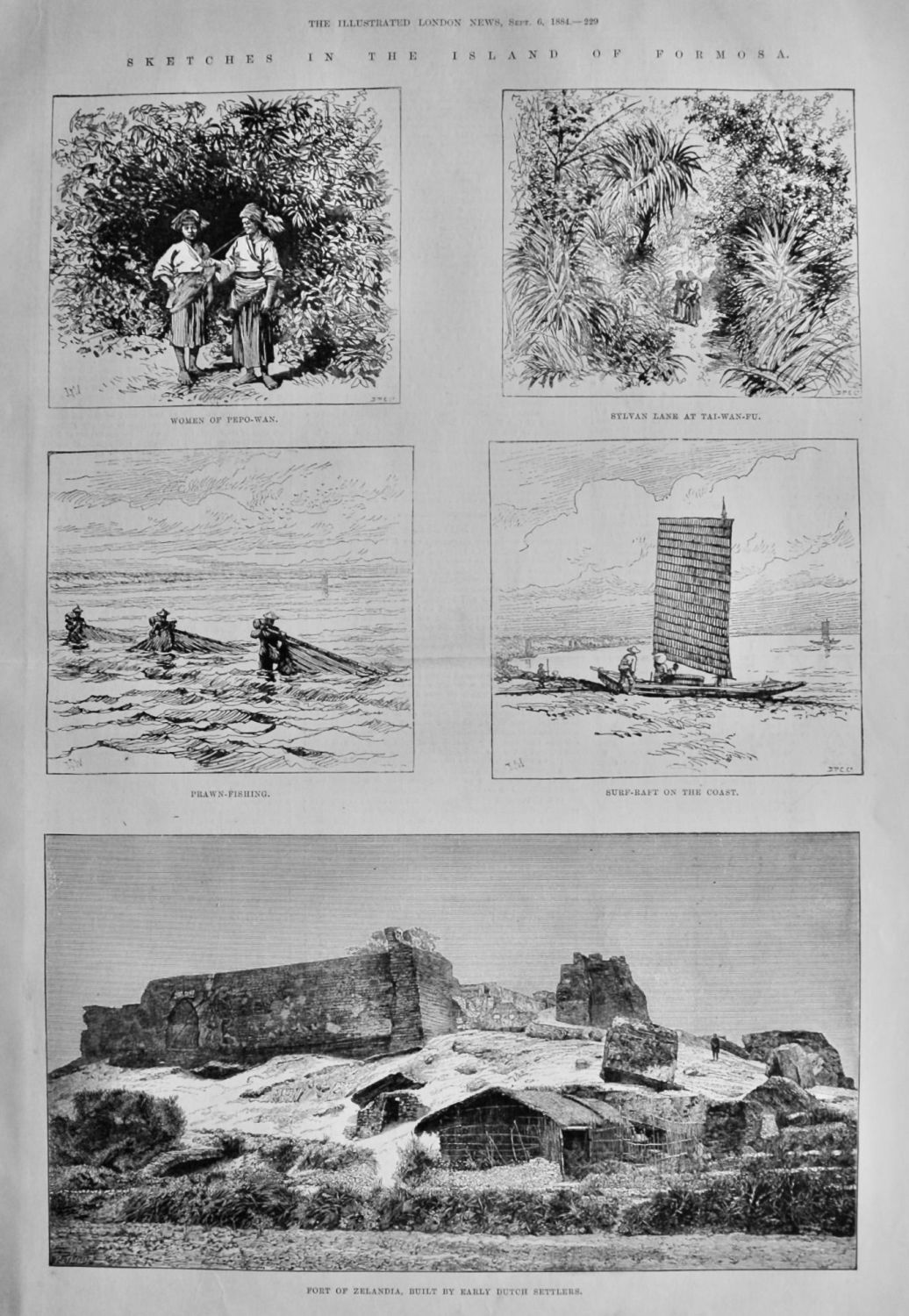 Sketches in the Island of Formosa.  1884.
