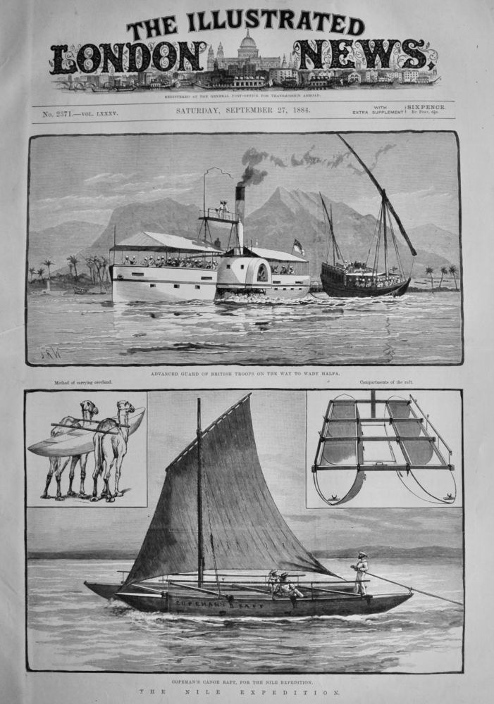 The Nile Expedition.  1884.