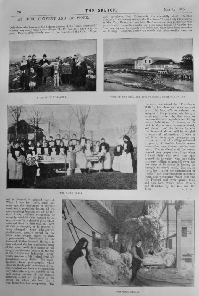 An Irish Convent and its Work,  1895.