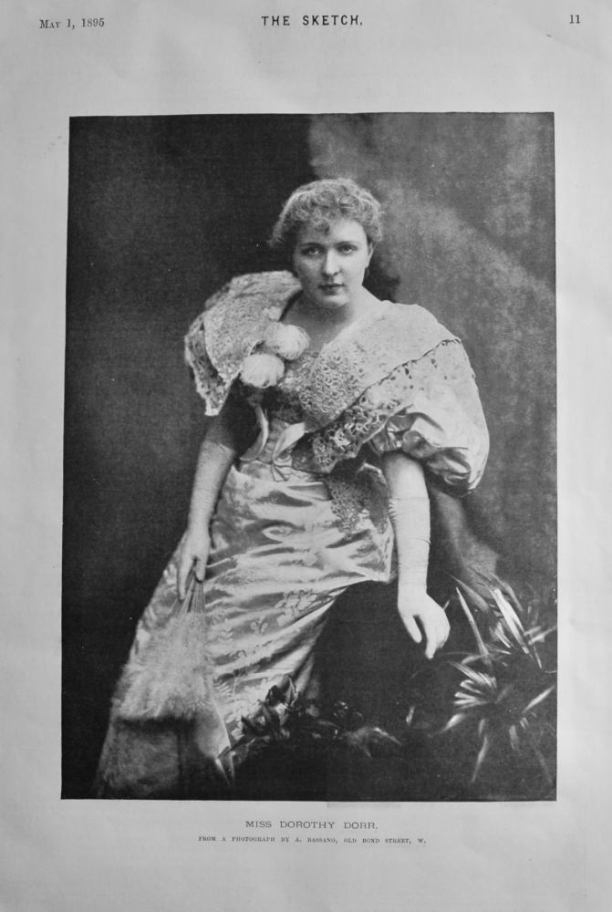 Miss Dorothy Dorr.  1895.