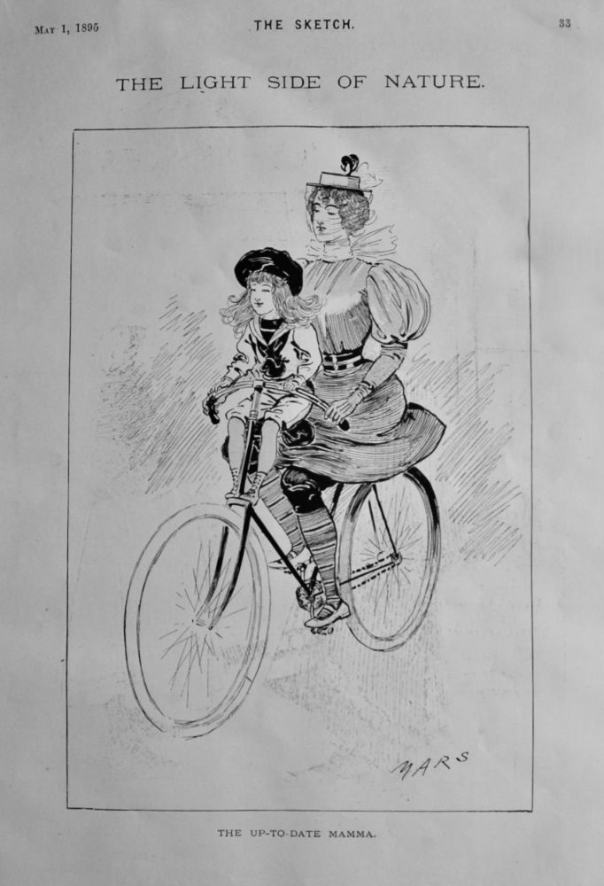 The Up-To-Date Mama. &  Rafferty Newsagent. 1895.