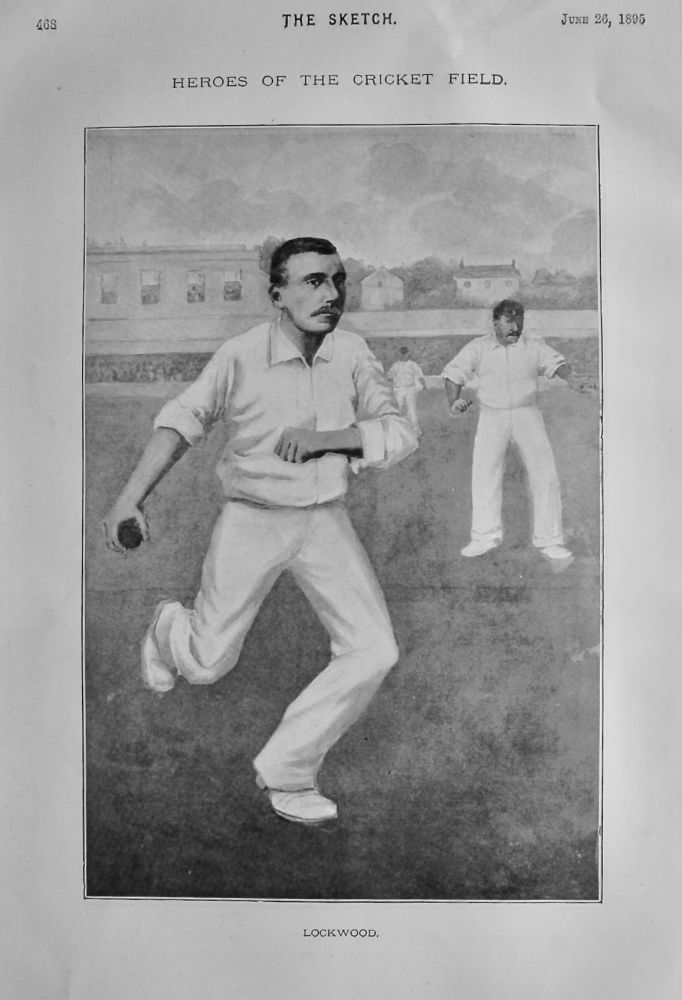 Heroes of the Cricket Field :  Lockwood.  1895.