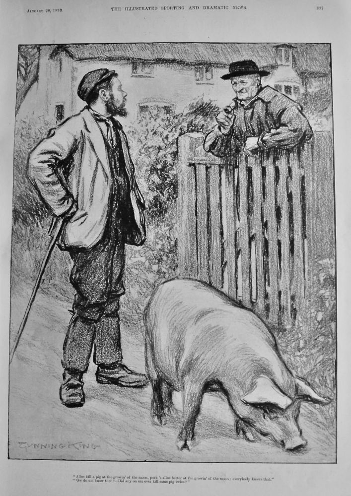 Gunning King.  1899.