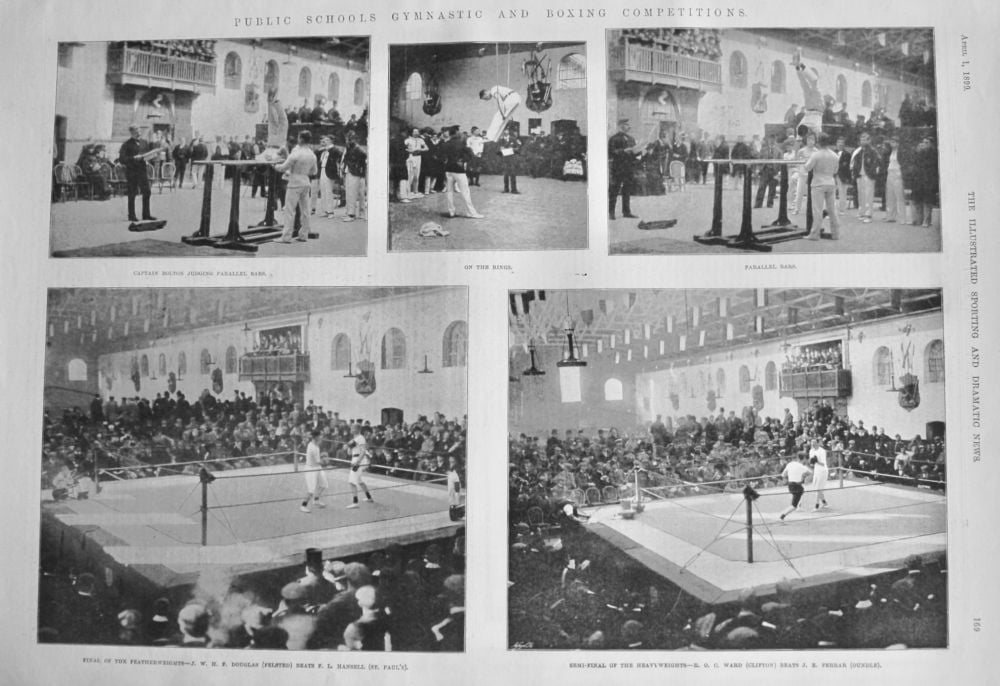 Public Schools Gymnastic and Boxing Competitions. 1899.