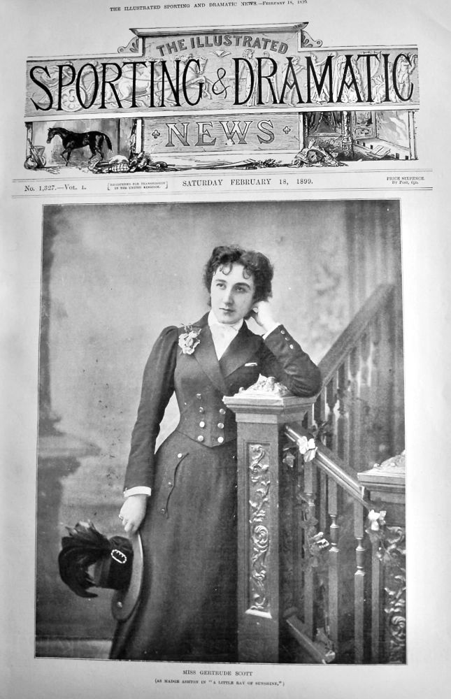 Miss Gertrude Scott.  1899.