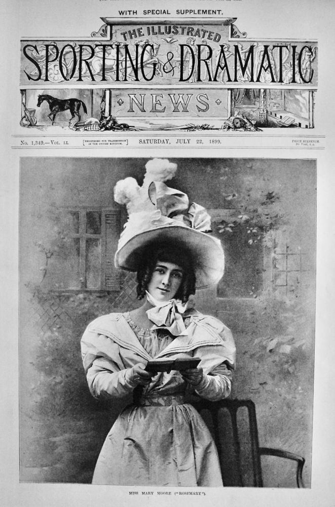 Miss Mary Moore ("Rosemary").  1899.