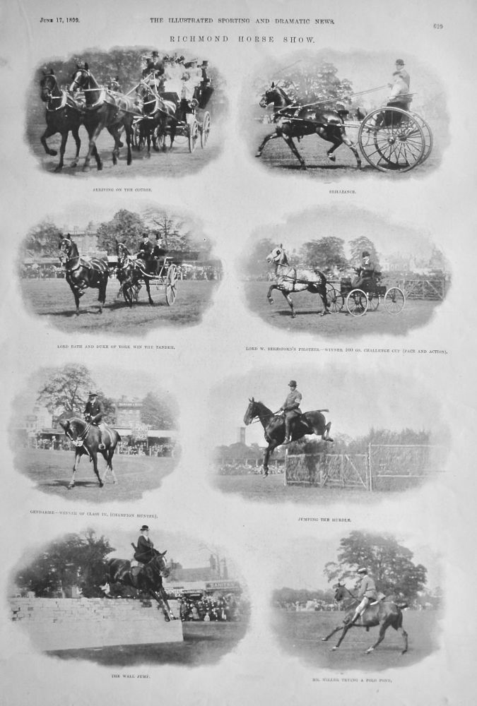 Richmond Horse Show.  1899.