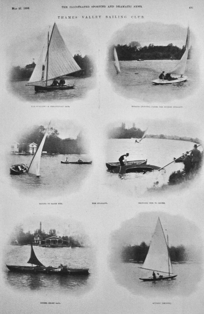 Thames Valley Sailing Club.  1899.