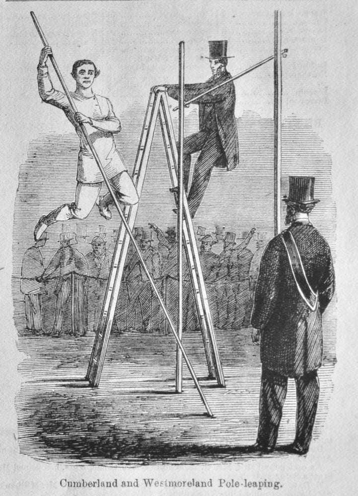 Cumberland and Westmoreland Pole-Leaping. 1866.