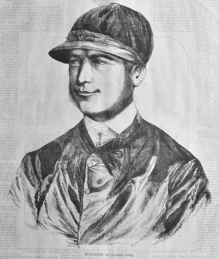Kitchener, the celebrated Jockey.  1866.