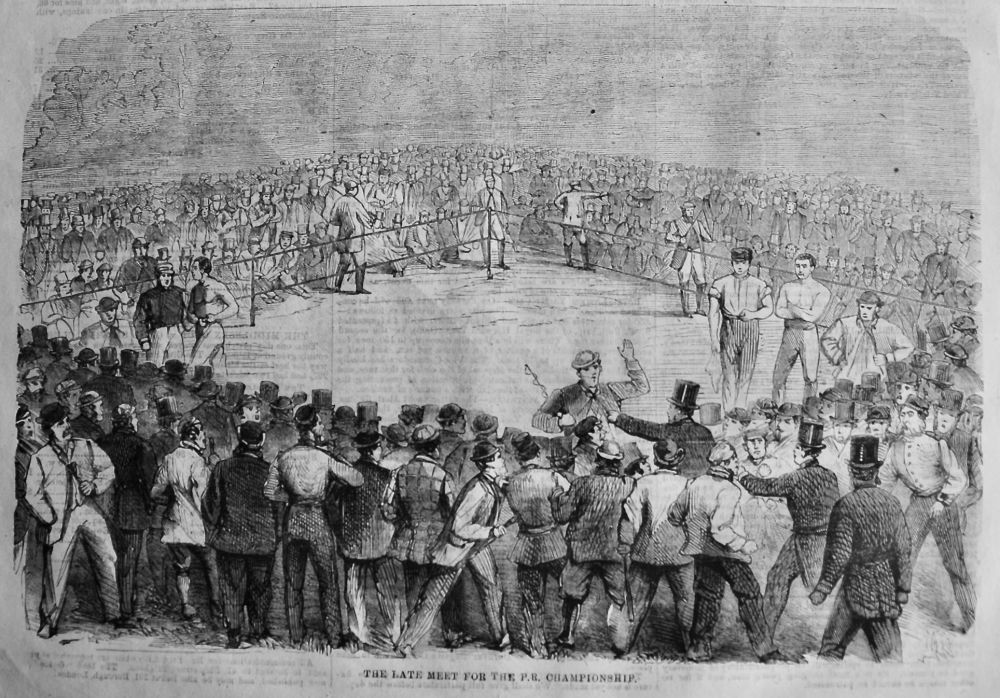 The Late Meet for the P.R. Championship. 1866.