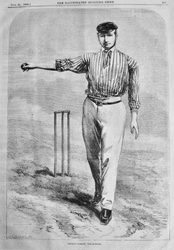 George Tarrant the Bowler. 1866.