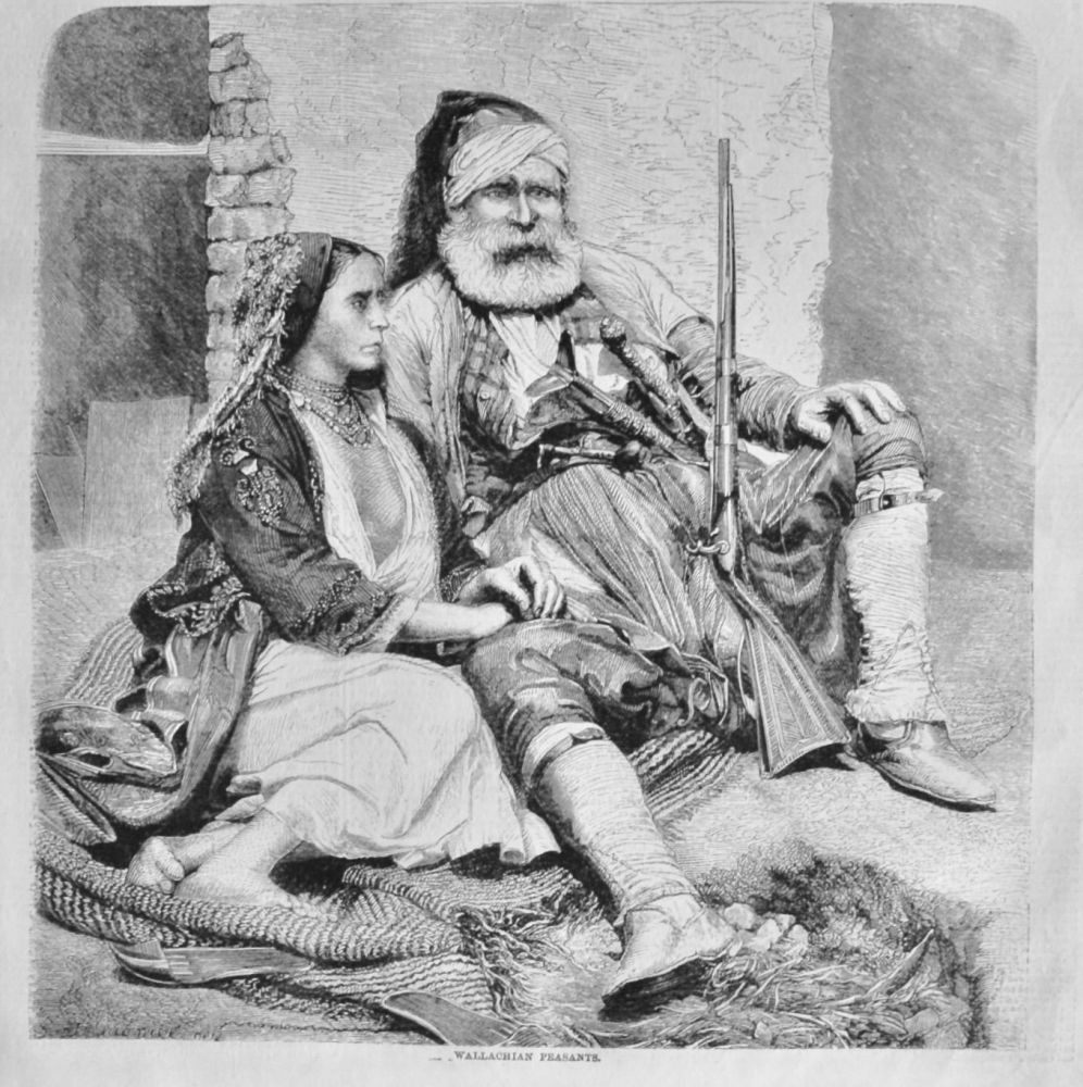 Wallachian Pheasants.  1858.