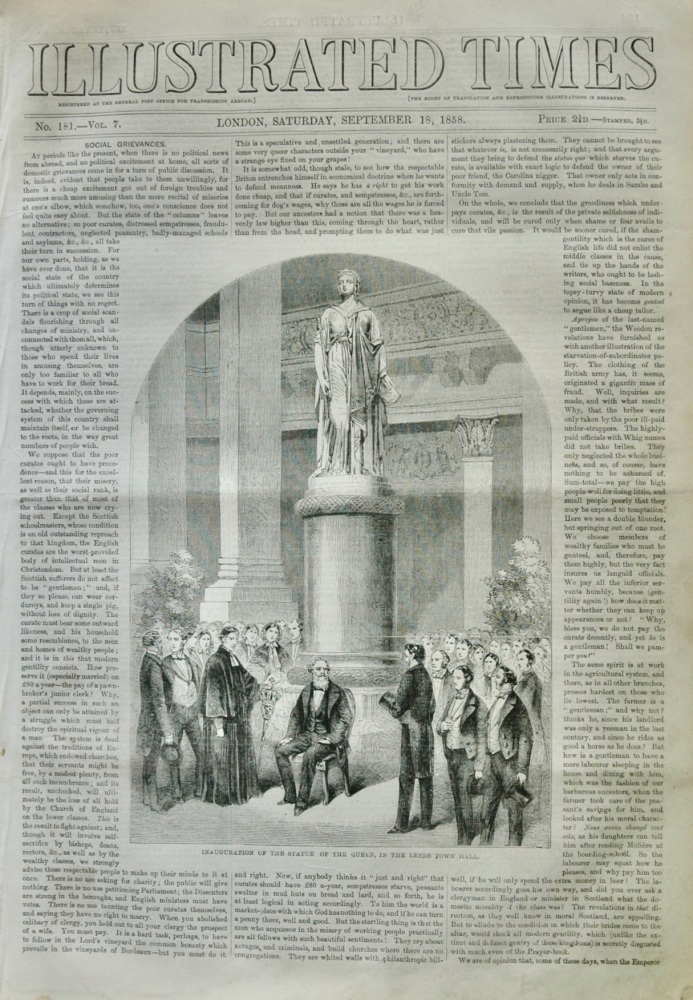 Illustrated Times, Sept 18, 1858