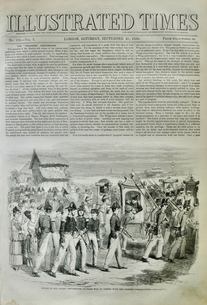 Illustrated Times, Sept 25, 1858