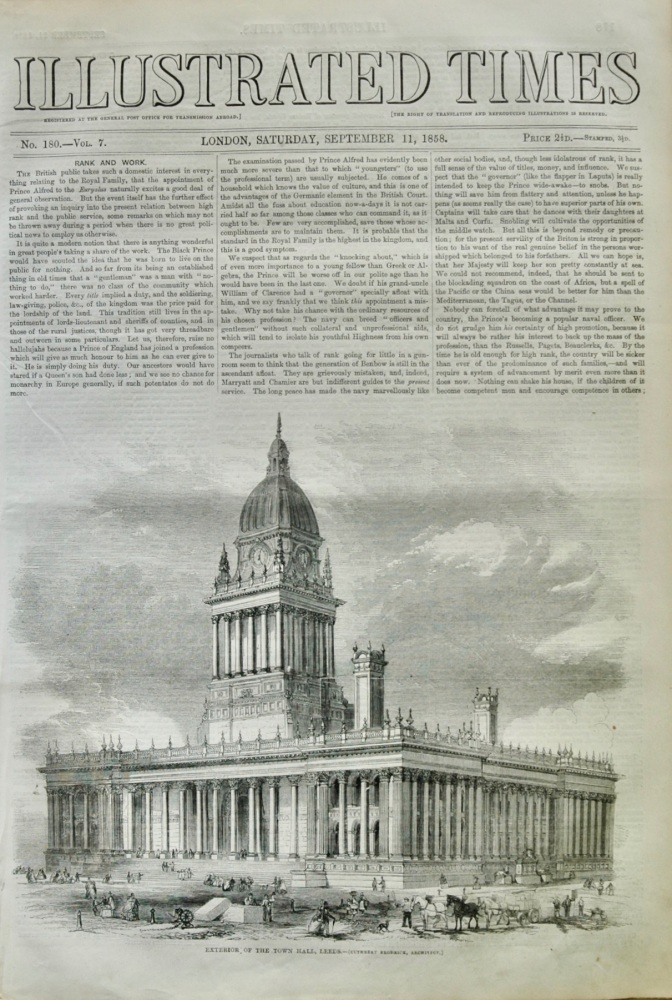 Illustrated Times, Sept 11, 1858