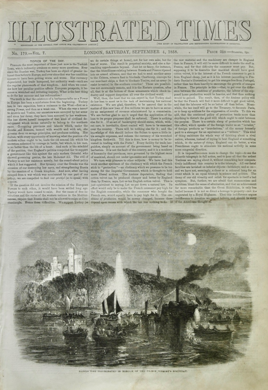 Illustrated Times, September 4, 1858