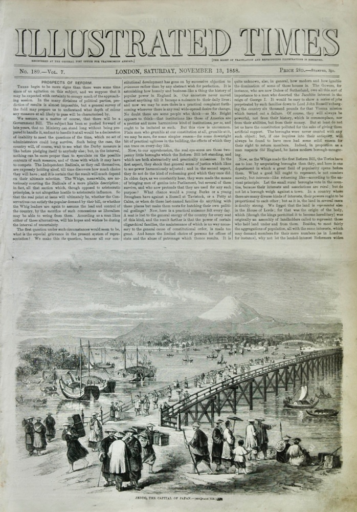 Illustrated Times, November 13, 1858