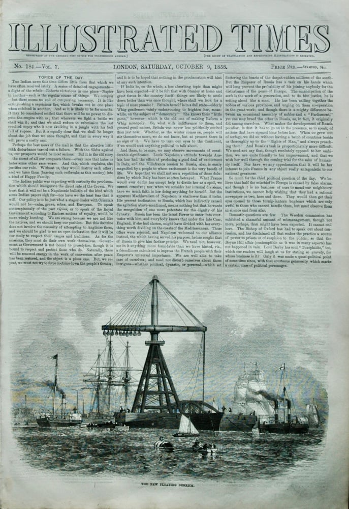 Illustrated Times, October 9, 1858