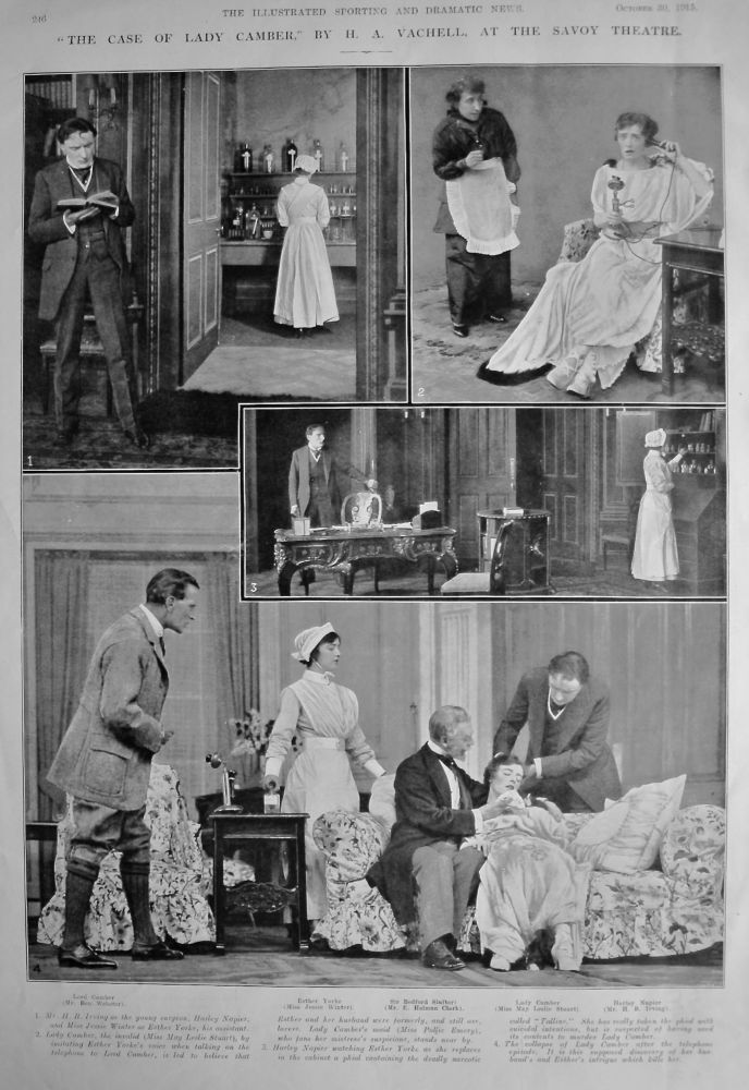 "The Case of Lady Camber," By H. A. Vachell, at the Savoy Theatre.