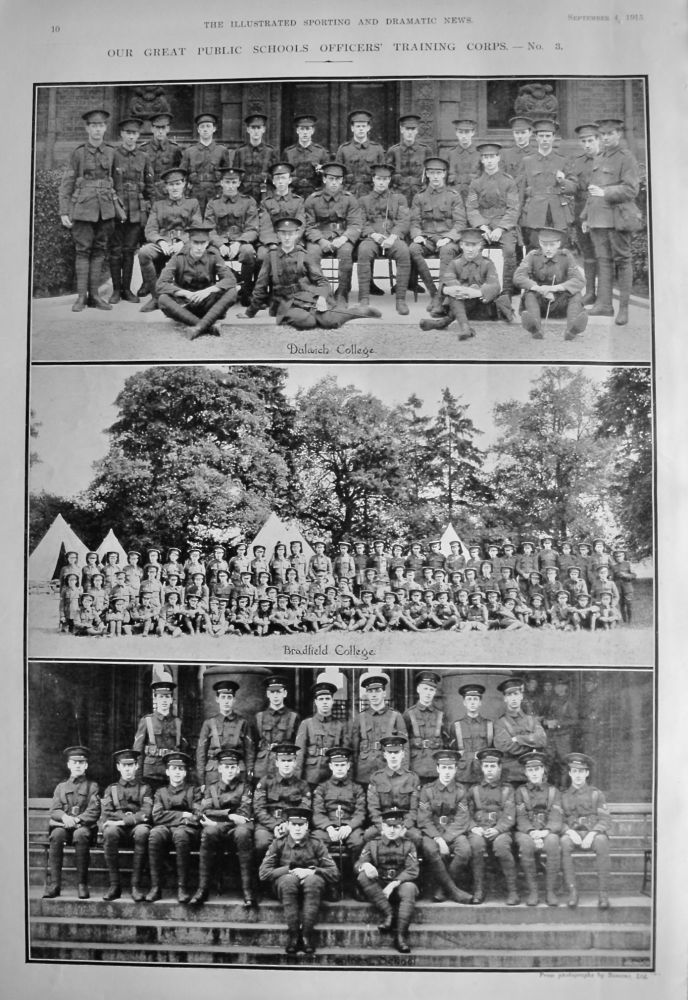 Our Great Public Schools Officers' Training Corps.- No. 3.  1915.