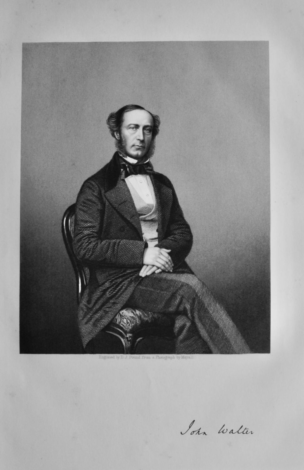 John Walter. 1860.