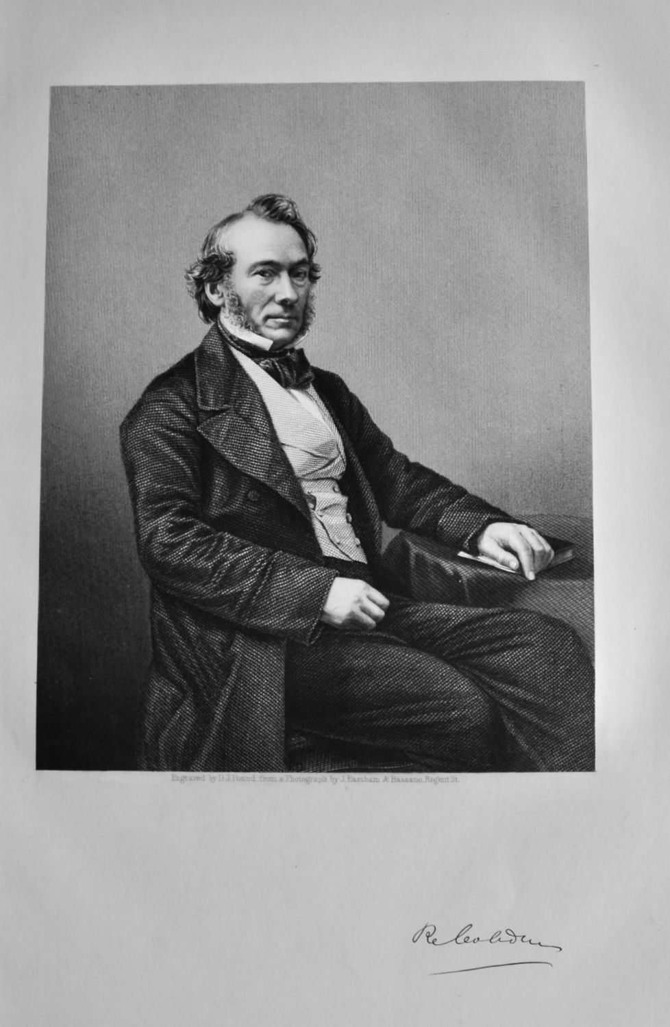 Richard Cobden.  M.P.   1860.