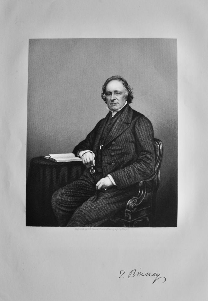 The Rev. Thomas Binney,. 1860.