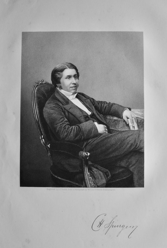 The Rev. C. H. Spurgeon. 1860.