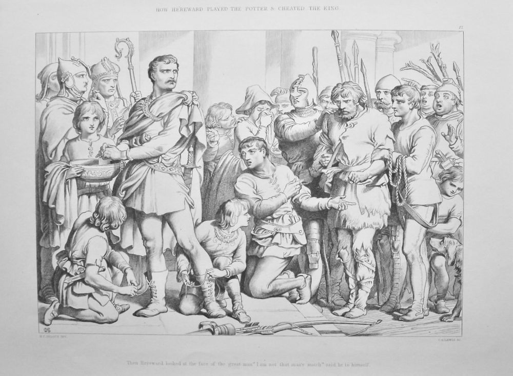 How Hereward Played the Potter & Cheated the King.  1870.