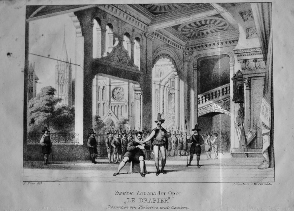 "Le Drapier" : Zweiter Act aus der Oper.  1840