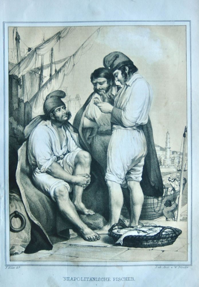 Neapolitanische Fischer.  1840.