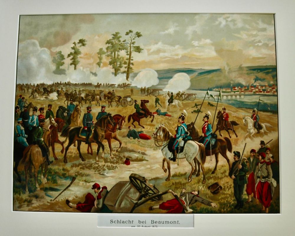 Schlacht bei Beaumont 30th August 1870.