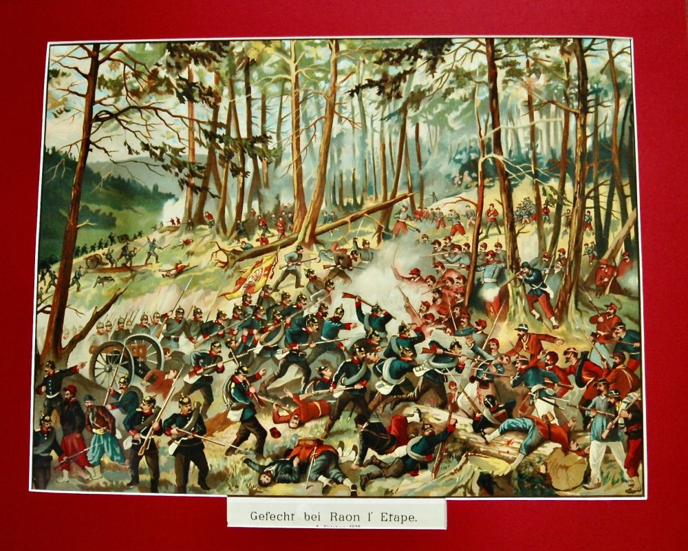 Gefecht bei Raon l' Etape. 1895.