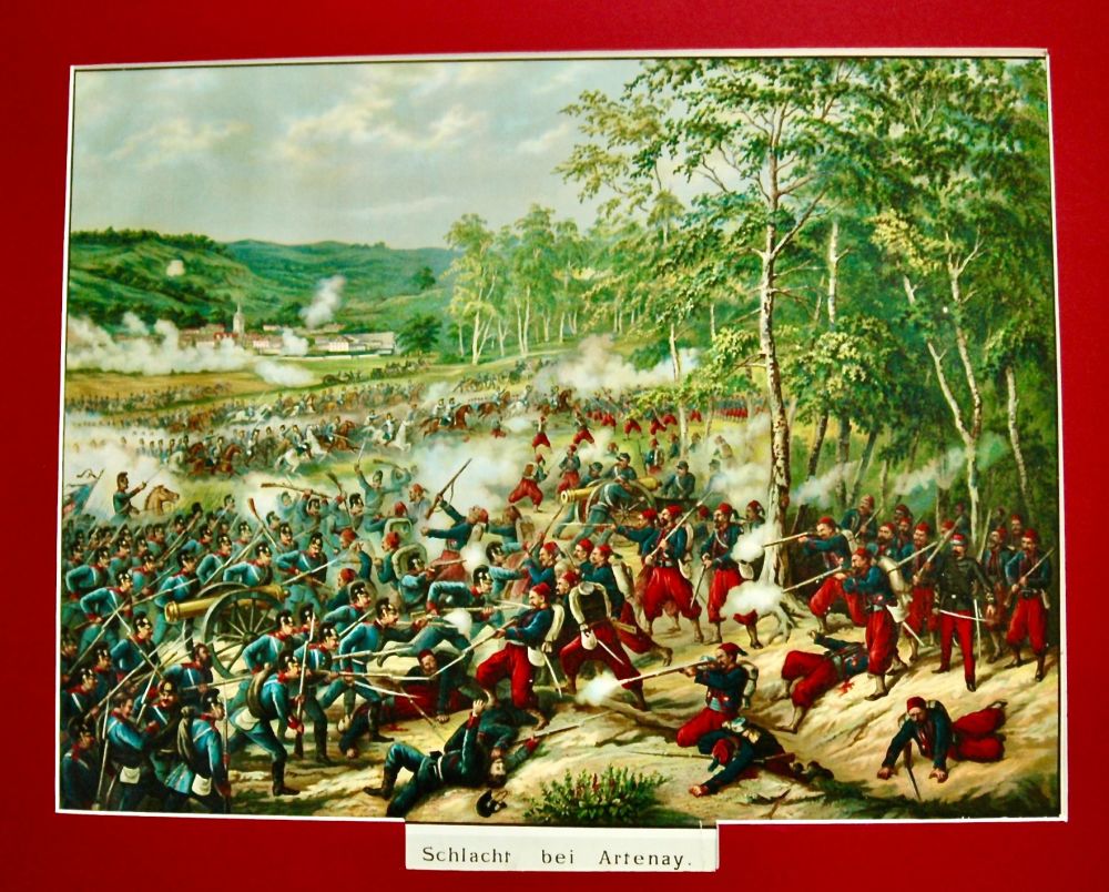 Schlacht bei Artenay. 1895.