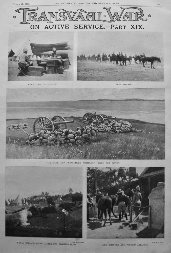 "Transvaal War" on Active Service.- Part XIX.  1900.
