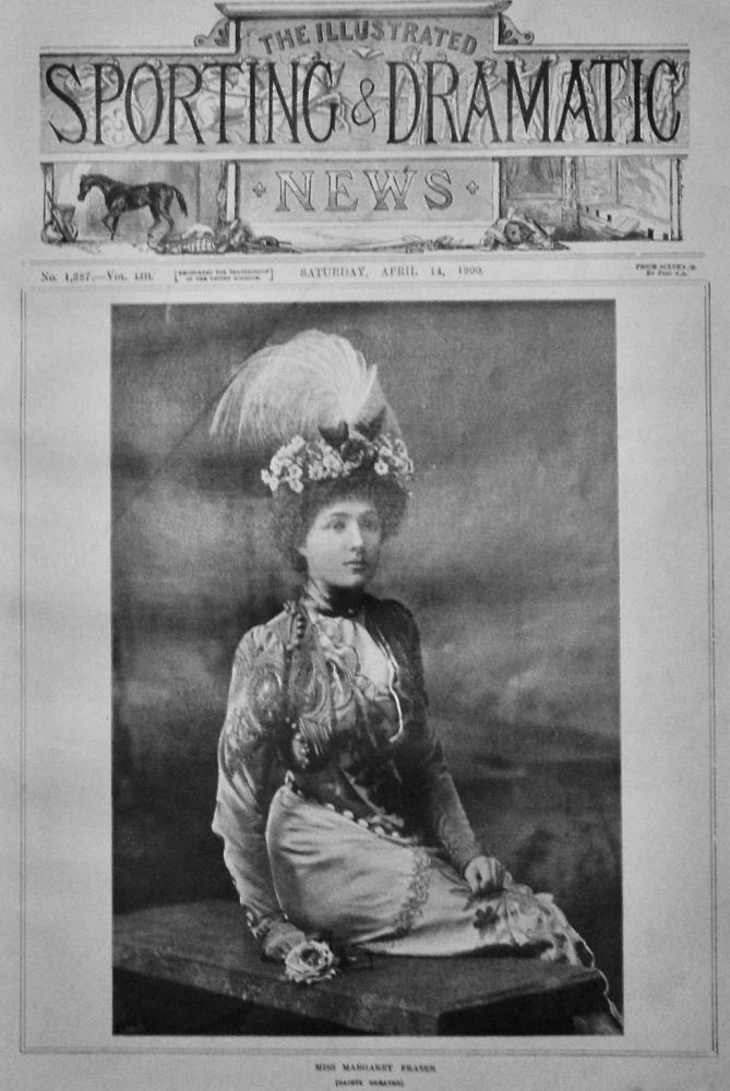 Miss Margaret Fraser.  1900.
