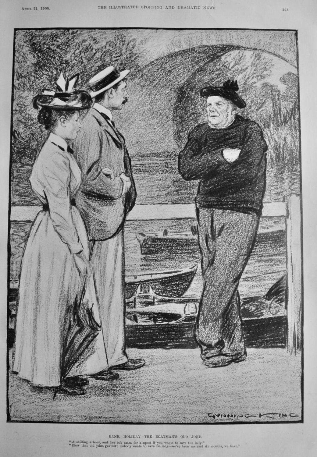 Gunning King.  April 21st, 1900.