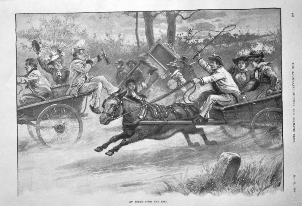 En Route -From the East.  2900.