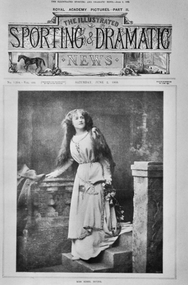 Miss Ethel Irvine. 1900.