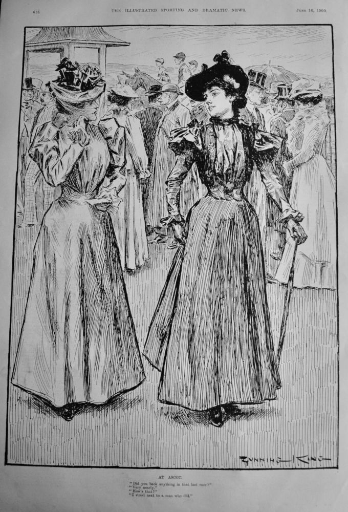 At Ascot. 1900.