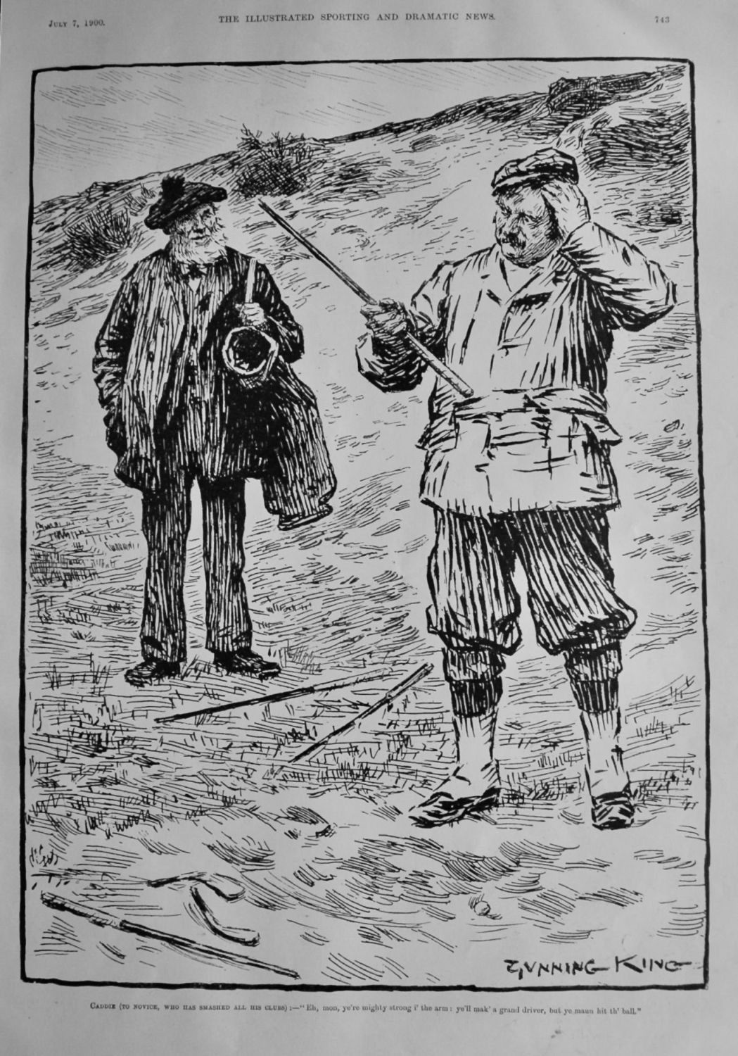 Gunning King.  July 1900.