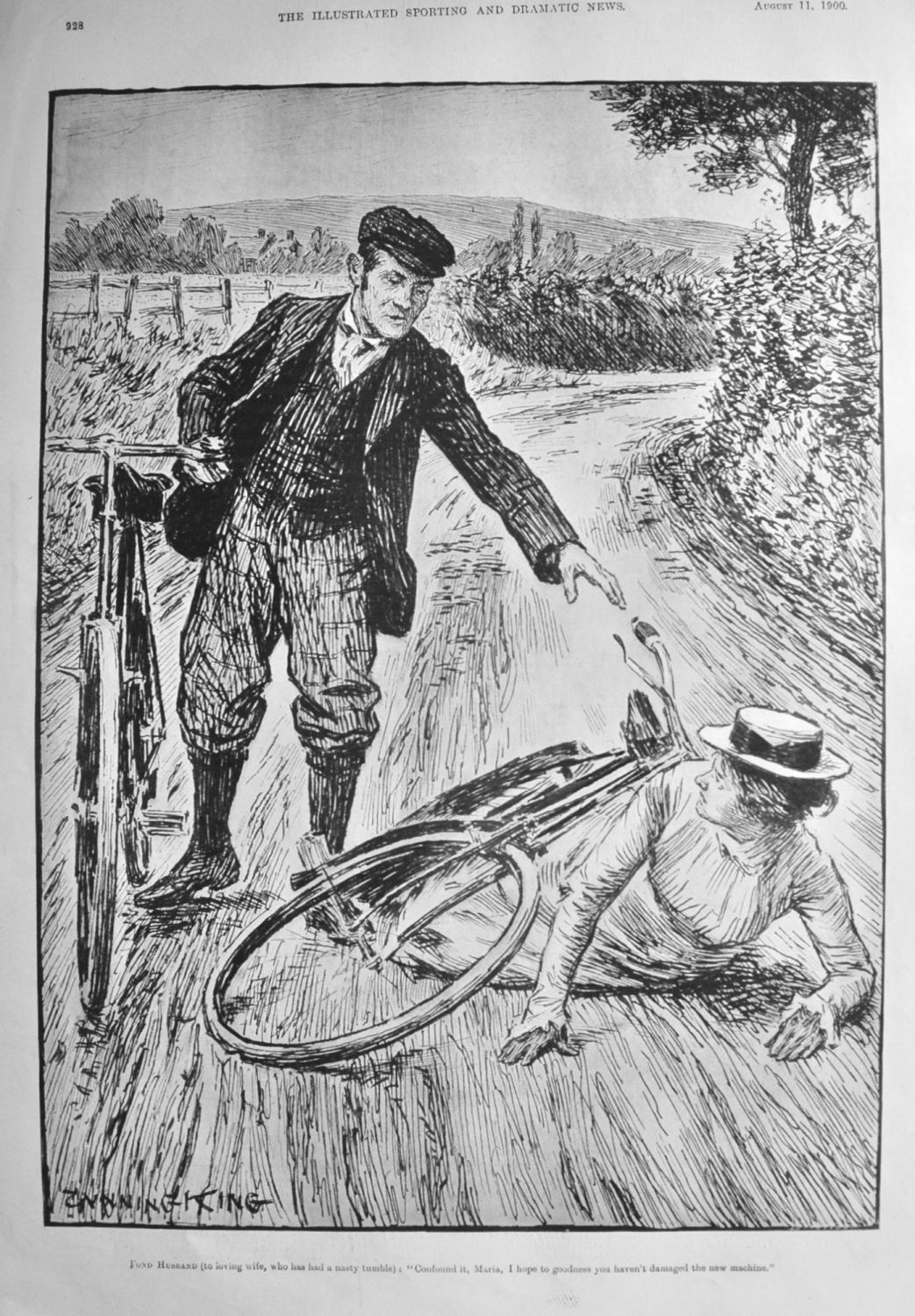 Gunning King.  August 11th, 1900.