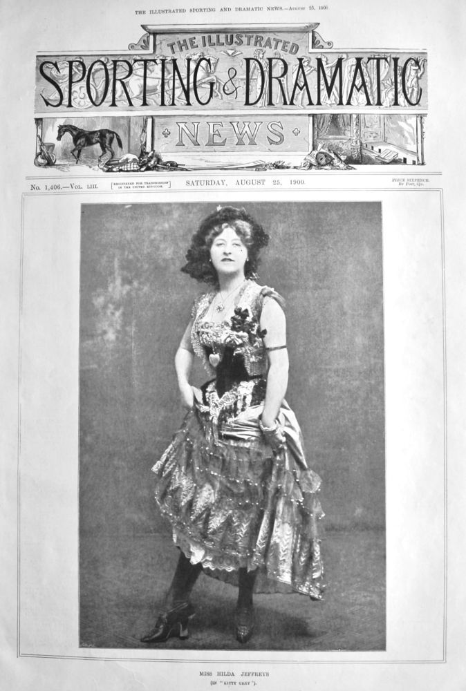 Miss Hilda Jeffreys  (In "Kitty Grey").  1900.