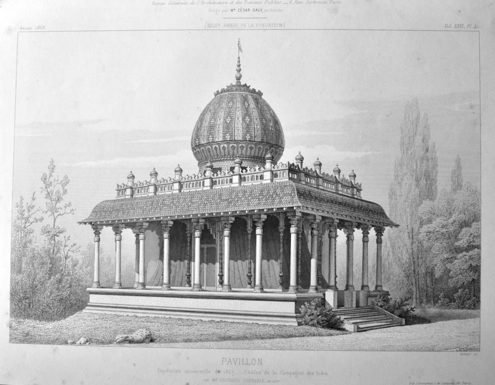 Pavillon.  1868.
