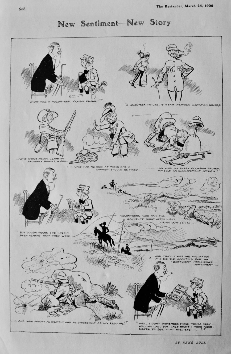 New Sentiment - New Story.  1909.