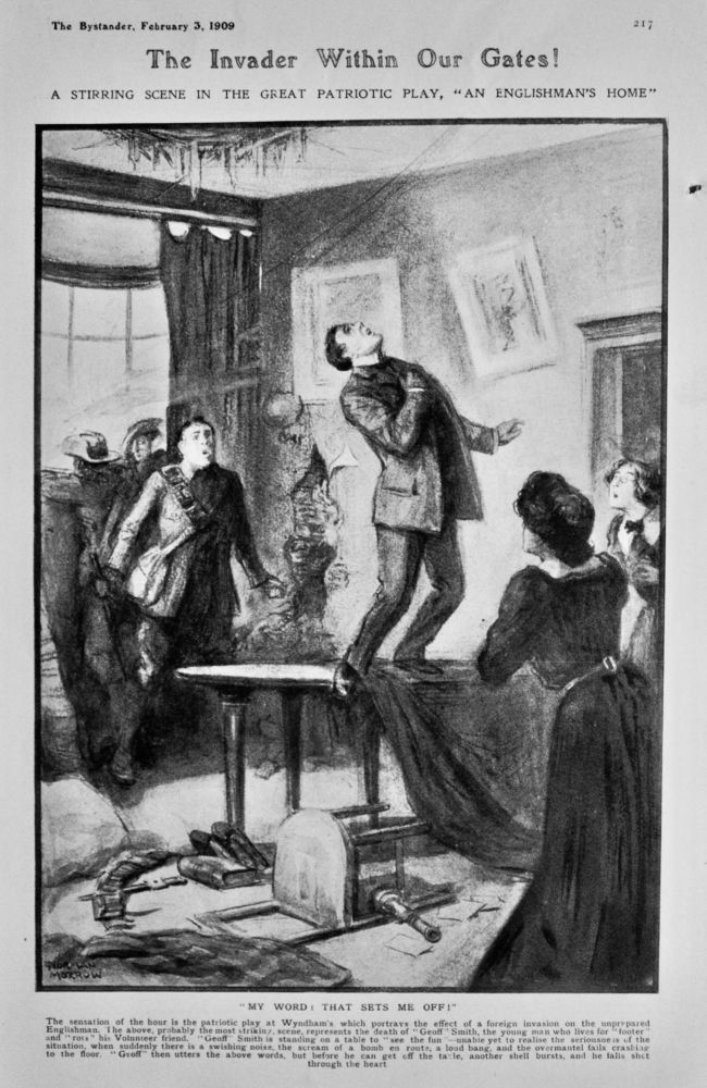 The Invader Within our Gates !.  1909.