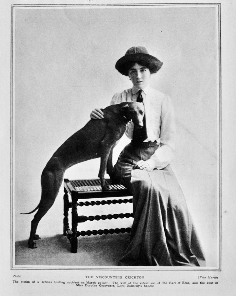 The Viscountess Crichton.  1909.